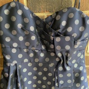 Eliza J size 10 navy dress